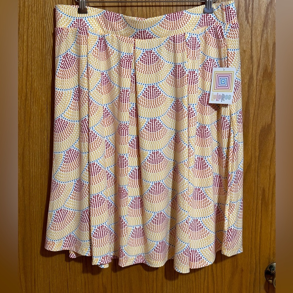 LuLaRoe NWT Madison skirt pockets sz‎ 2 XL
